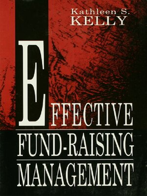 cover image of Effective Fund-Raising Management